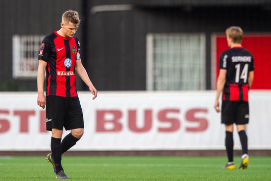 Brommapojkarnas Fritof Björkén deppar