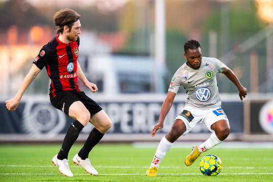 Brommapojkarnas Markus Gustafsson och Jönköpings Enock