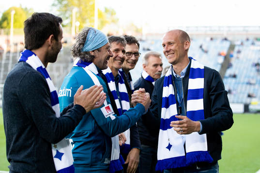 Andreas Johansson och Mikael Hansson mfl hyllas för över
