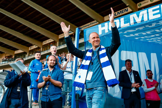 Andreas Johansson tidigare IFK Norrköping (firades för