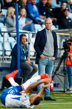 Sundsvalls tränare Joel Cedergren ser IFK Norrköpings