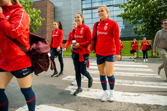 Ingrid Syrstad Engen, Ingrid Moe Wold and Emilie Bosshard