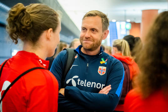 Martin Sjögren, head coach of Norway