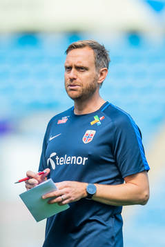 Martin Sjögren, head coach of Norway