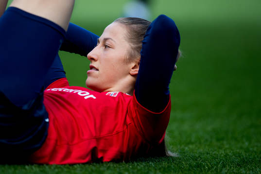 Goalkeeper Cecilie Hauståker Fiskerstrand of Norway