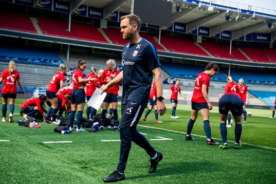 Martin Sjögren, head coach of Norway