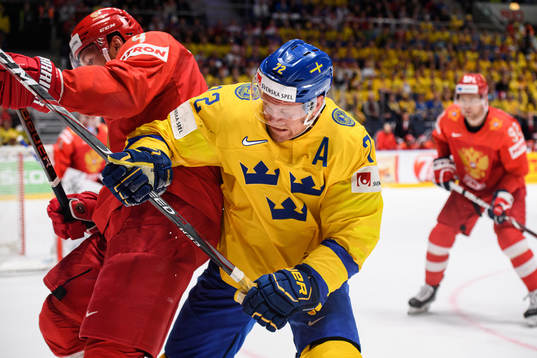 Vladislav Gavrikov of Russia and Patric Hörnqvist of Sweden