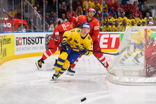 Jesper Bratt of Sweden