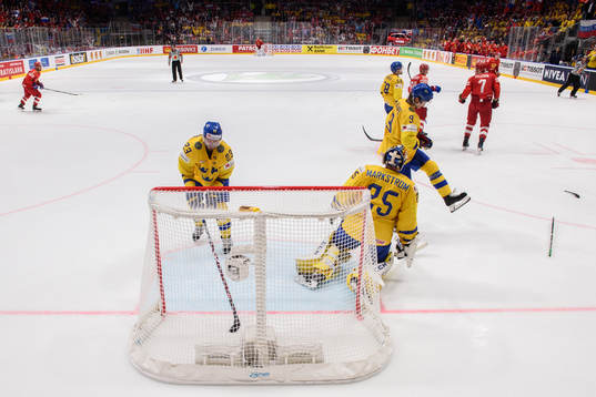 Oliver Ekman Larsson, goaltender Jacob Markström and