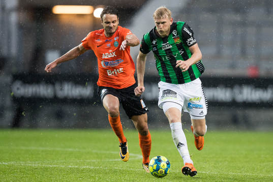 Västerås Emir Smajic och GAIS Carl Elfgren Nyström