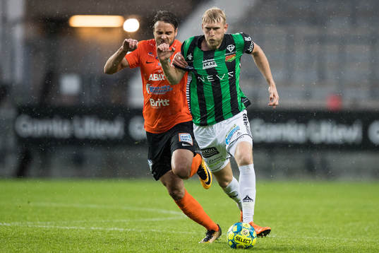 Västerås Emir Smajic och GAIS Carl Elfgren Nyström