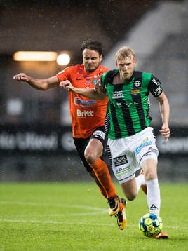 Västerås Emir Smajic och GAIS Carl Elfgren Nyström