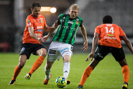 Västerås Emir Smajic och GAIS Carl Elfgren Nyström
