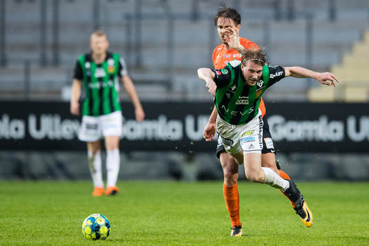 GAIS August Wängberg faller