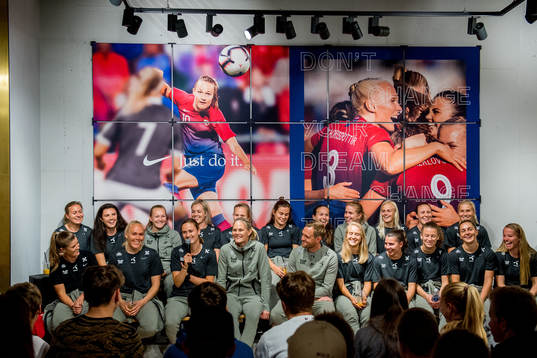 Maren Mjelde, Kristine Minde, Ingrid Syrstad Engen, Maria