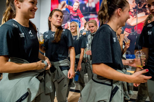 Guro Reiten, Emilie Bosshard Haavi, Karina Sævik and Elise