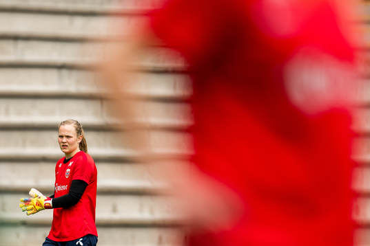 Goalkeeper Oda Maria Hove Bogstad of Norway