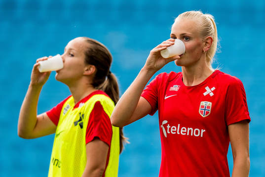 Guro Reiten and Karina Sævik of Norway