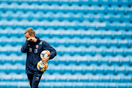 Martin Sjögren, head coach of Norway