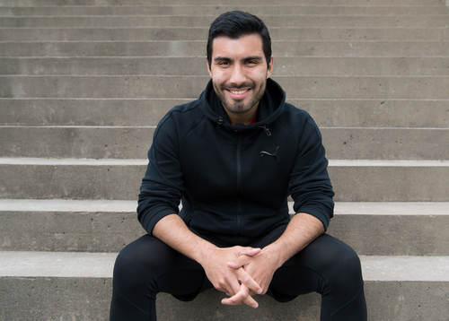 Häckens matchanalytiker Mario Chavez
