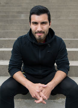 Häckens matchanalytiker Mario Chavez