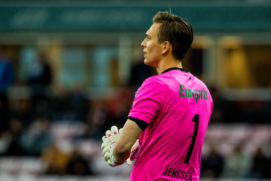 Goalkeeper Håvar Grøntvedt Jensen of FFK