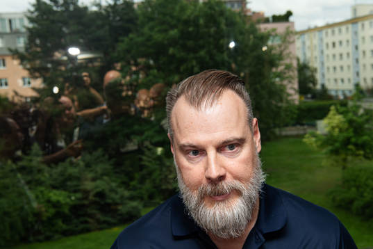 Head coach Rikard Grönborg of team Sweden at a press event
