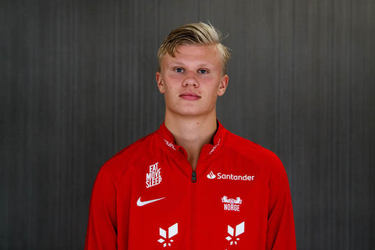 Erling Braut Haaland of Norway poses for a portrait
