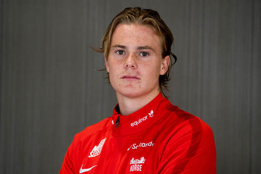 Tobias Christensen of Norway poses for a portrait