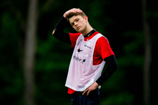 Goalkeeper Erik Arnebrott of Norway