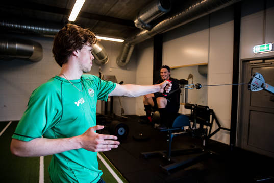 Rögles Nils Höglander och Dominik Bokk