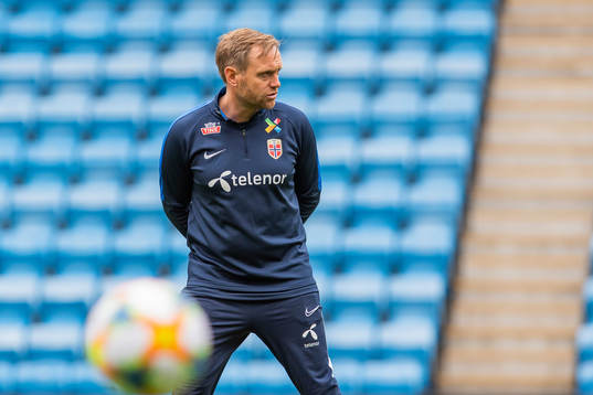 Martin Sjögren, head coach of Norway