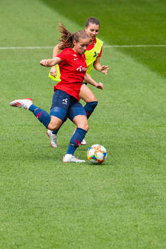 Guro Reiten and Cecilie Redisch Kvamme of Norway