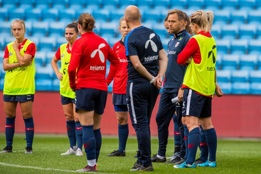 Martin Sjögren, head coach of Norway