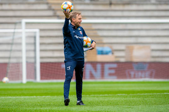 Martin Sjögren, head coach of Norway