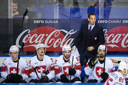 Head coach Patrick Fischer of Switzerland