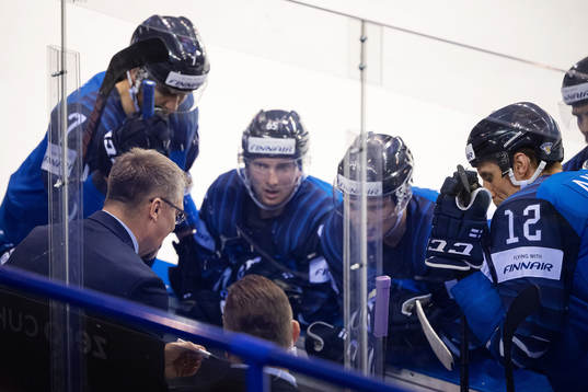 head coach Jukka Jalonen of Finland