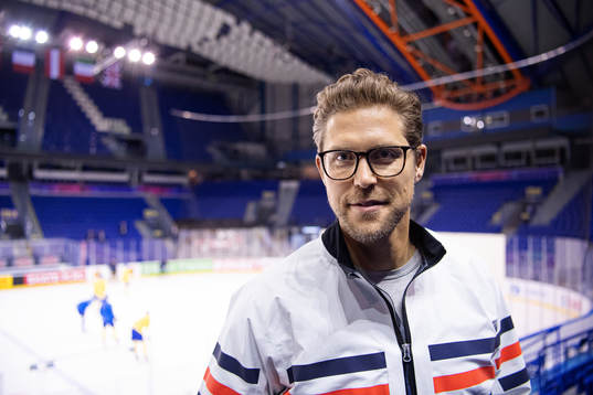 Jonas Andersson of SVT poses for a portrait