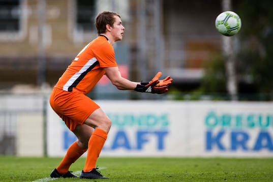 Högaborgs målvakt Alex Rylander