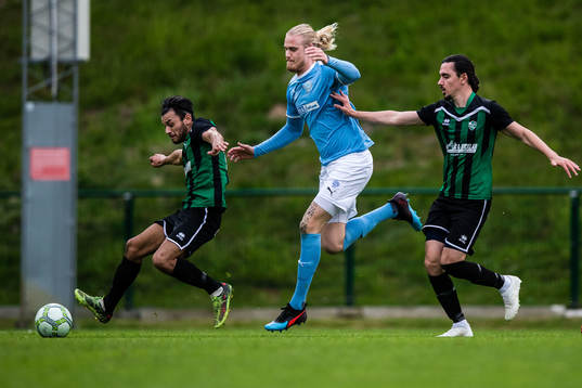 Högaborgs Stanley Batres Prado och Arton Jashari