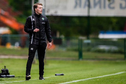 Högaborgs tränare Kristoffer Schönbeck