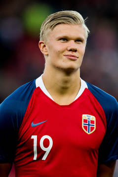 Erling Braut Haaland of Norway