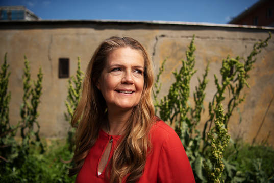 Marie Lehmann, programledare på SVT