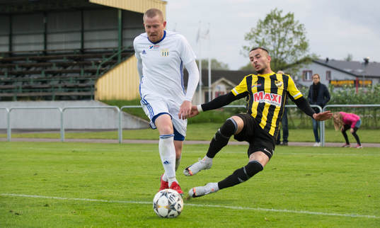 IFK Hässleholms Mohammed Hamdan i matchen i division 2
