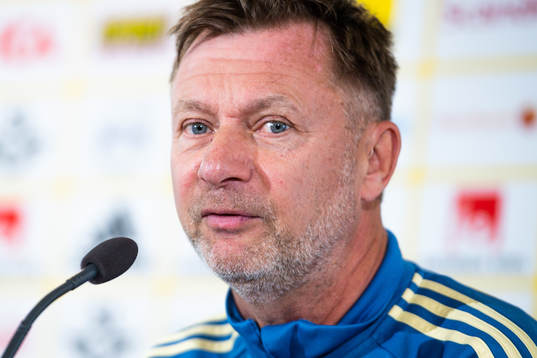 Peter Gerhardsson, head coach of Sweden