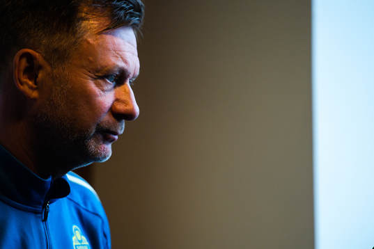 Peter Gerhardsson, head coach of Sweden