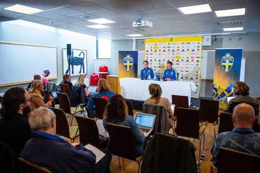 Peter Gerhardsson, head coach of Sweden