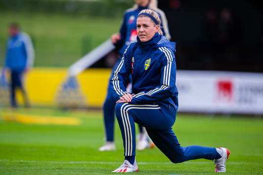 Olivia Schough of the Swedish women national football team