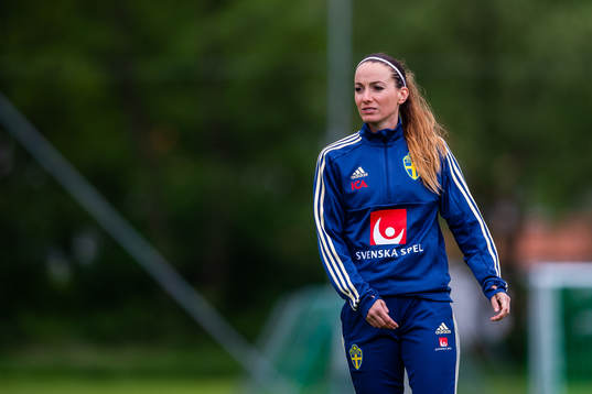 Kosovare Asllani of the Swedish women national football team