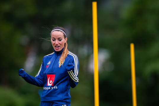 Kosovare Asllani of the Swedish women national football team